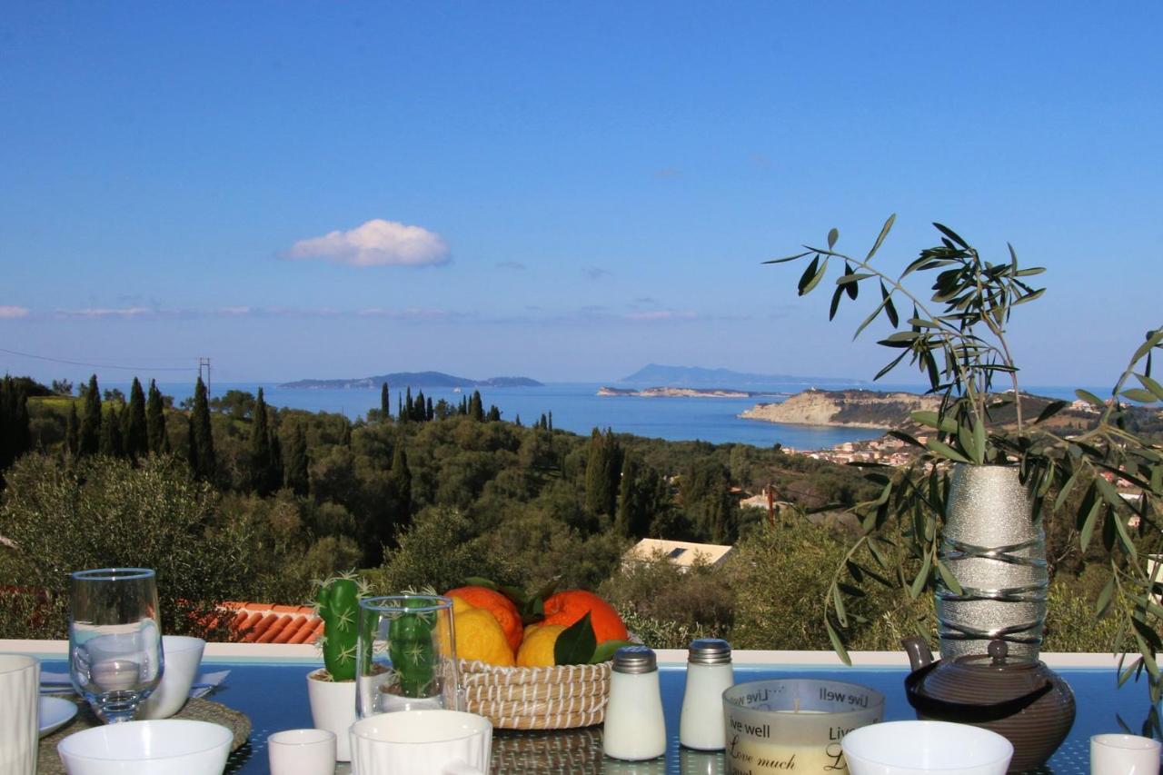 Sunset Sea View Villa 10 Afión 외부 사진